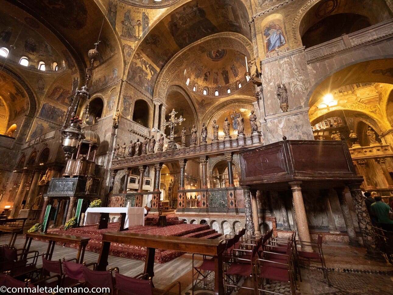 Entrar a la Basílica de San Marcos sin hacer cola