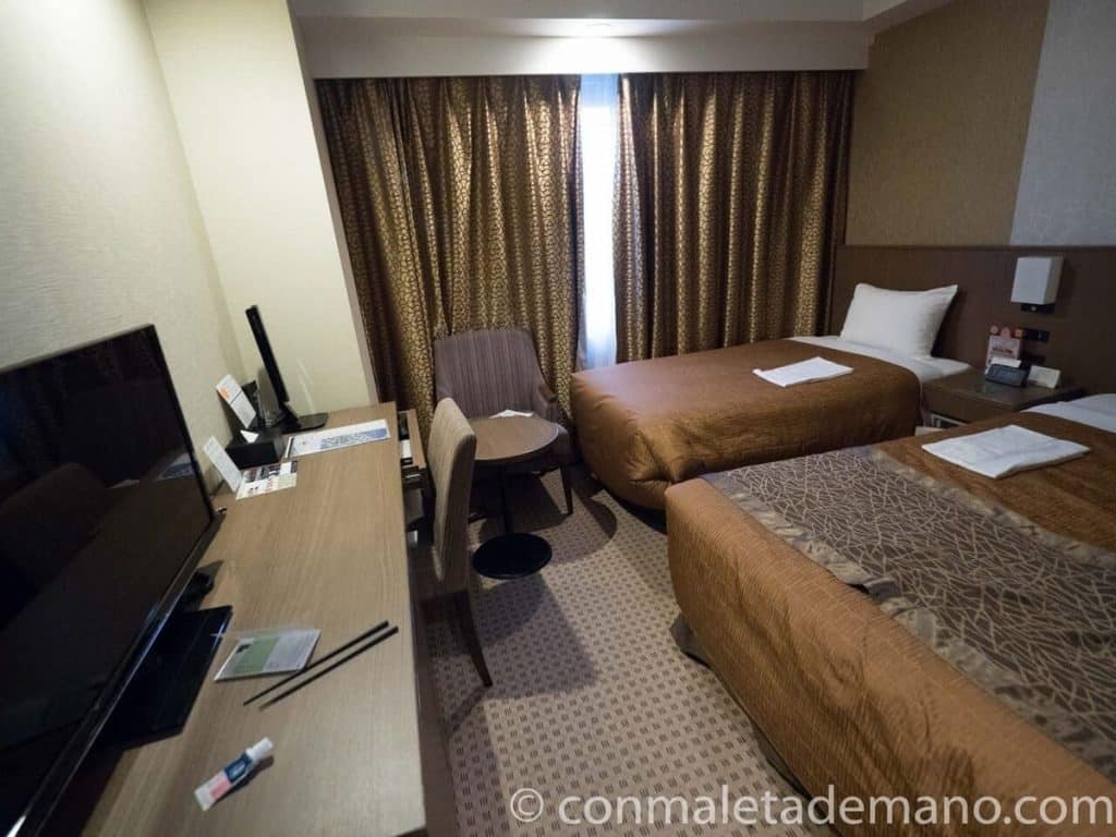 Habitación del Hotel Metropolitan Nagano