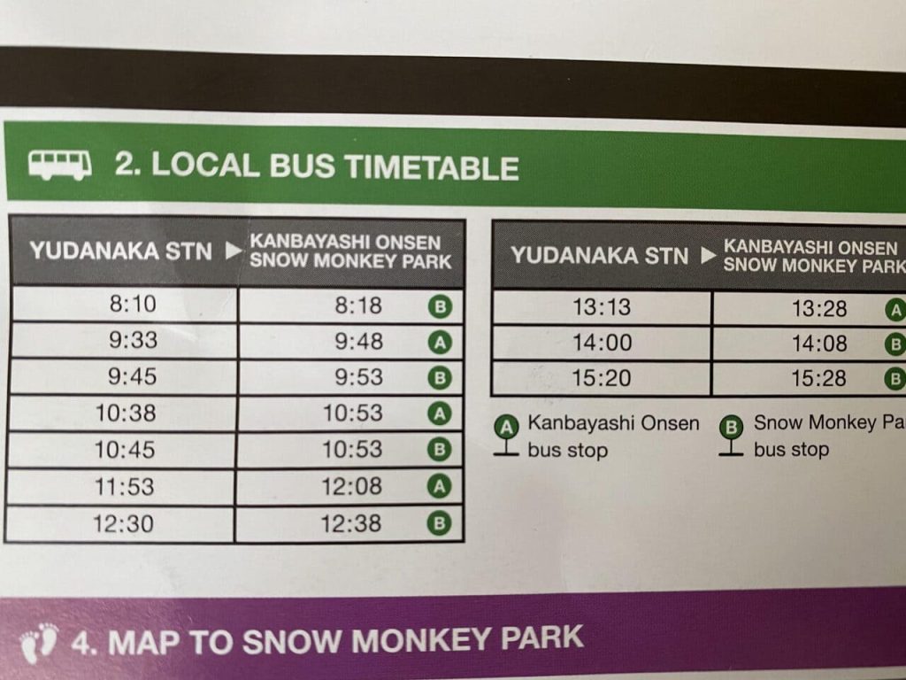 Autobús local a Jigokudani