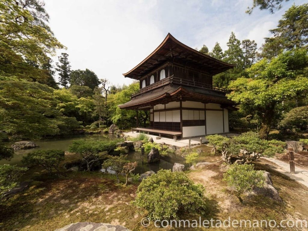 Templo Ginkakuji, en Kioto