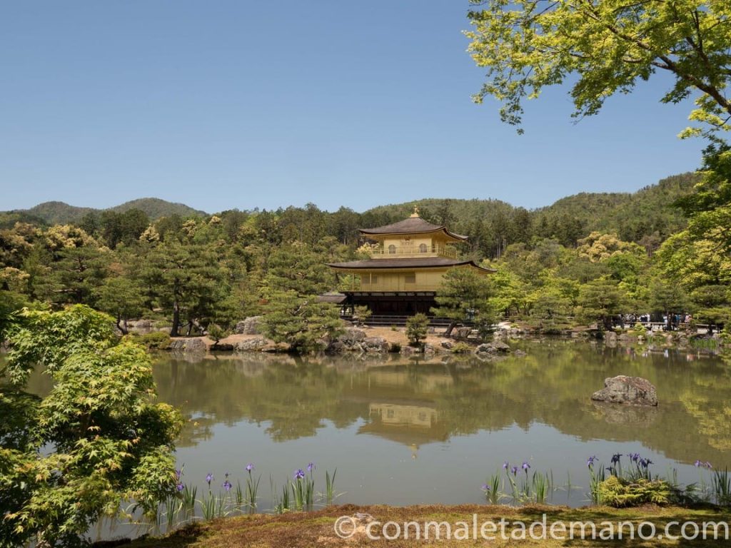 Templo Kinkakuji, en Kyoto, Japón