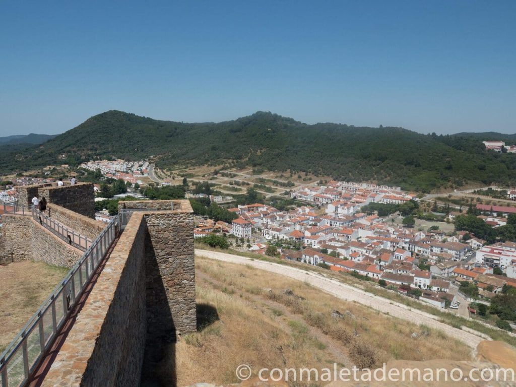 Vistas desde el Castillo de Aracena