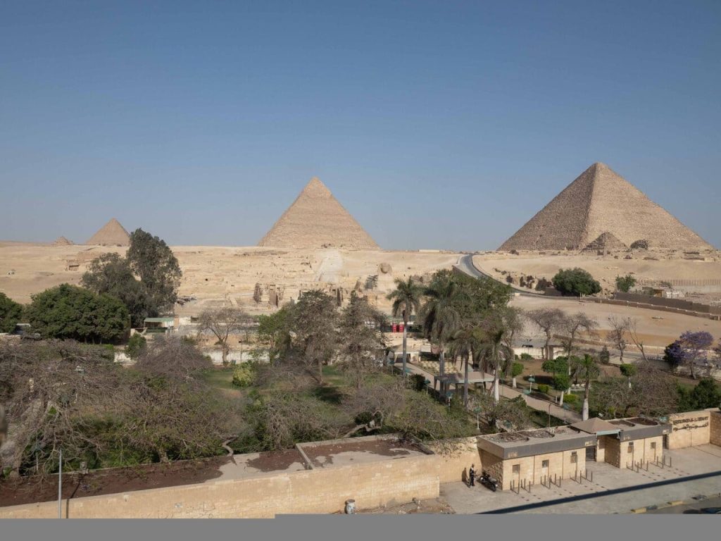 Zona de las pirámides, una de las mejores zonas para alojarte en El Cairo