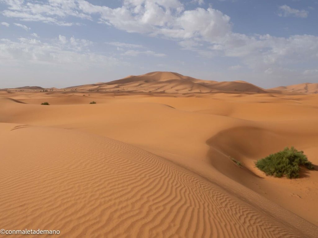 Nos despedimos del Desierto de Merzouga, una de las mejores visitas de nuestro viaje a Marruecos en 15 días