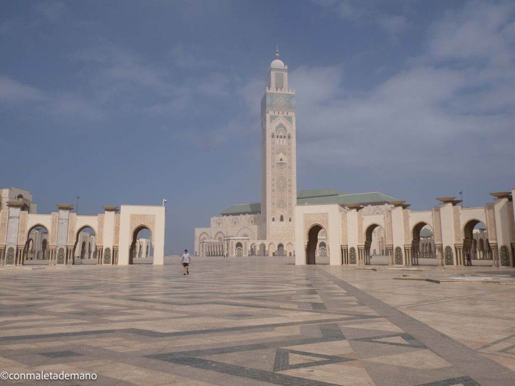 Mezquita de Hassán II, en Casablanca