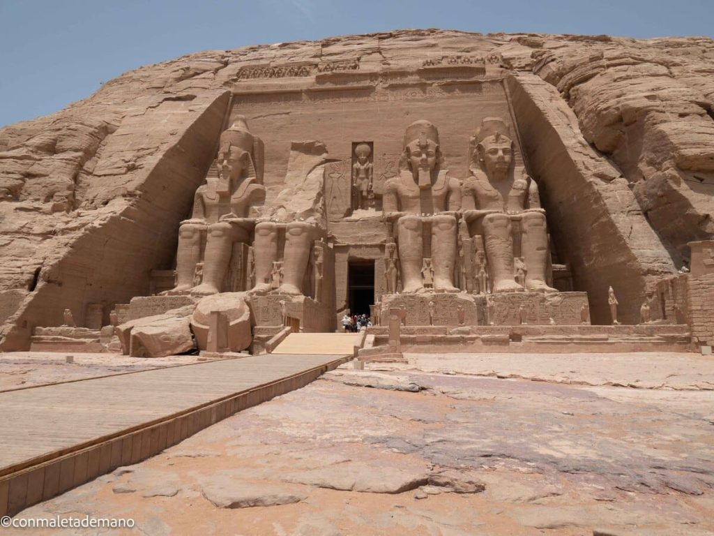 Abu Simbel, una de las visitas de nuestro viaje a Egipto en 16 días