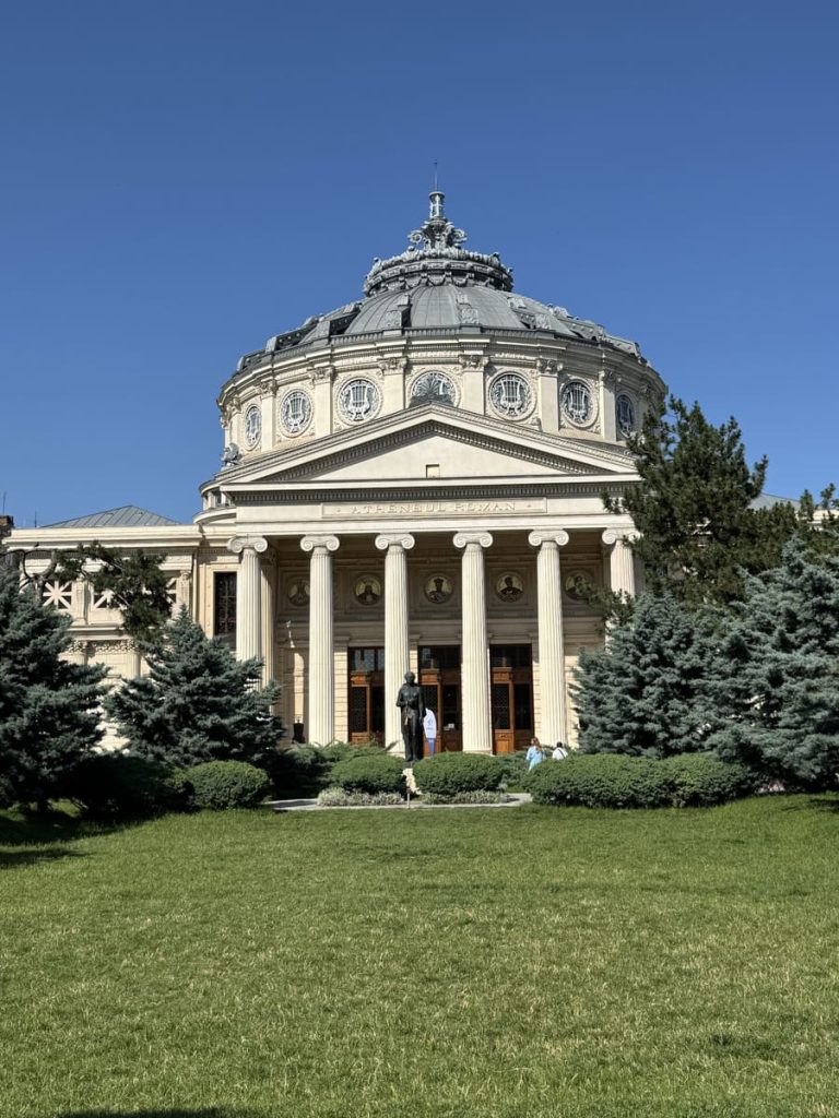 Ateneo Rumano, en Bucarest, Rumanía