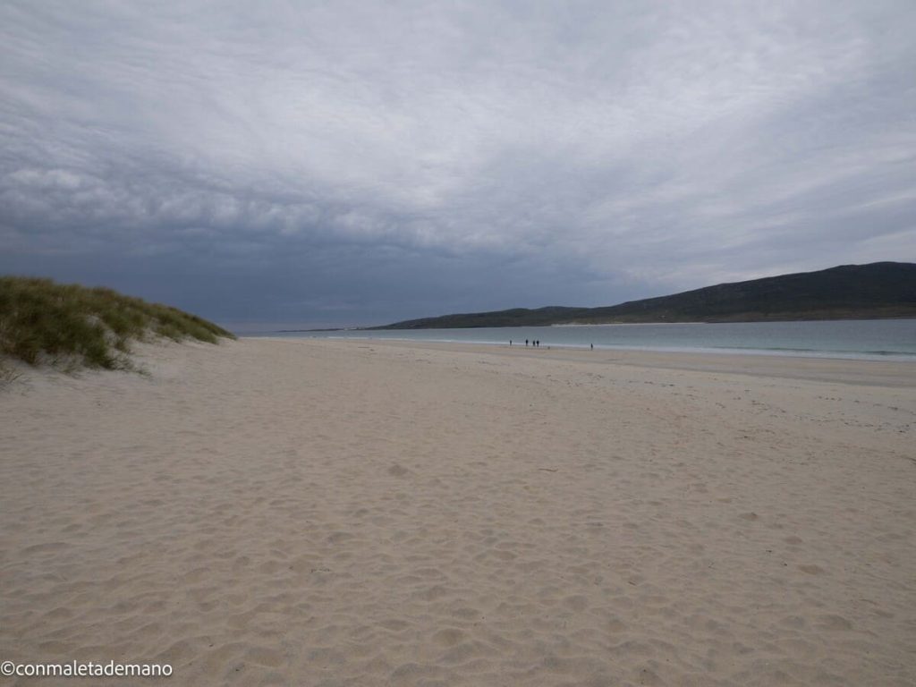Playa Luskentyre, en Lewis & Harris, Escocia