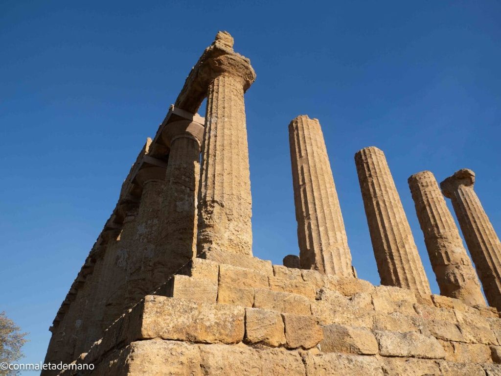 Templo de Juno, Valle de los Templos, Agrigento, Sicilia