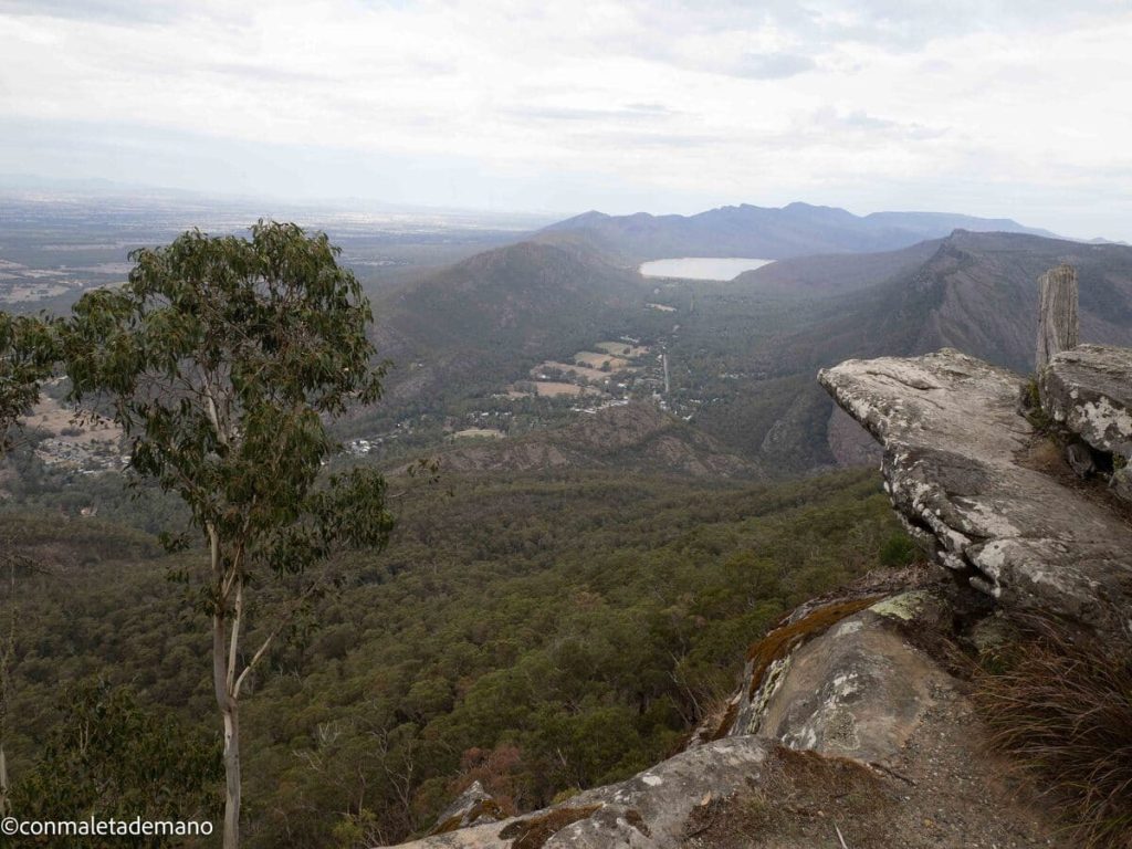 Vistas desde el Boroka Lookout, The Grampians, Australia